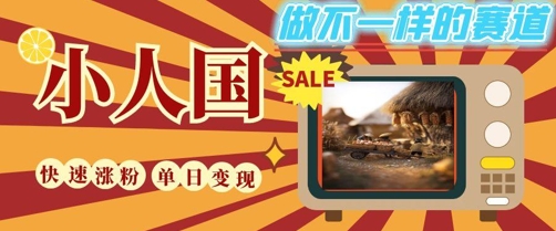 DeepSeek+绘图+视频制作小人国微观视频，小白轻轻松松上手，条条爆款，条条变现，单日就能收益-学链网创