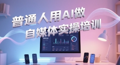 普通一个人用AI做自媒体，助你轻松开启AI自媒体创作之路-学链网创