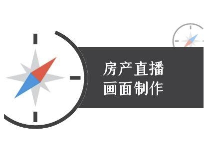 房产直播画面制作-抖音房产直播教程-学链网创