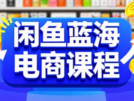 闲鱼蓝海电商课程-学链网创
