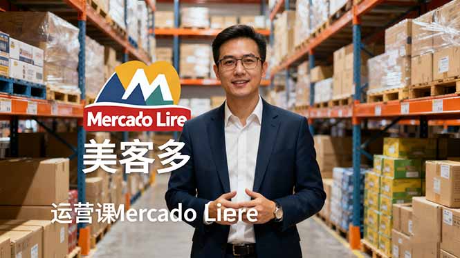 2025美客多Mercado Libre运营课：账号注册/产品上传/促销活动/自发货模式-学链网创
