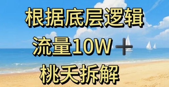 据底层逻辑，流量10W+，以安全知识科普为例-学链网创