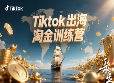 Tiktok出海淘金训练营，跨境电商TK实战变现-学链网创