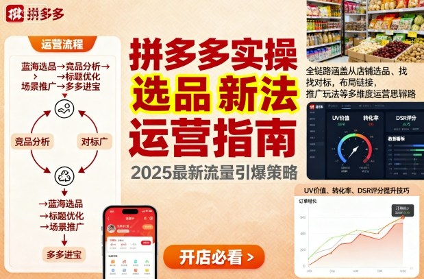 王校长9月12拼多多实操新玩法,全链路涵盖从店铺选品、找对标,布局链接,推广玩法等多维度运营思路(更新)-学链网创