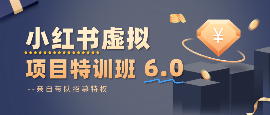 小红书虚拟项目特训班6.0 ，养号/选品/自动发货/爆款笔记(含40节视频课)-学链网创