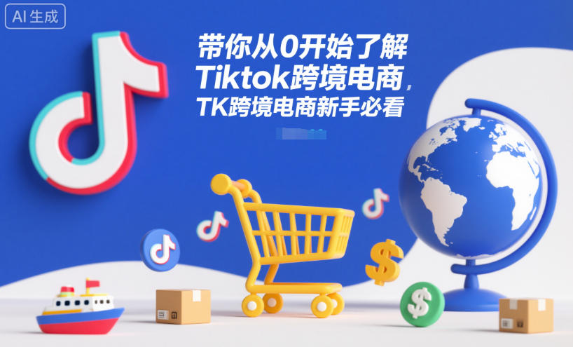 带你从0开始了解Tiktok跨境电商，TK跨境电商新手必看-学链网创