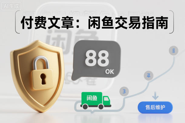 付费文章：闲鱼交易指南，怎么才能降低被坑被马扁的概率-学链网创