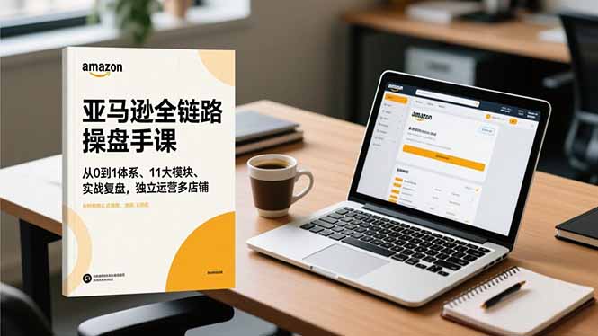 亚马逊全链路操盘手课，从0到1体系、11大模块、实战复盘，独立运营多店铺-学链网创