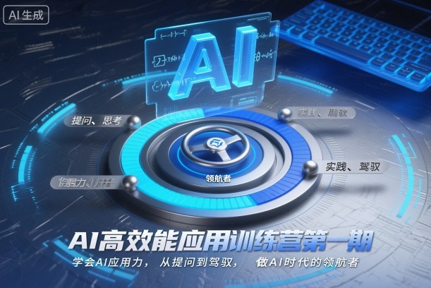 AI高效能应用训练营第一期，学会AI应用力，从提问到驾驭，做AI时代的领航者(更新)-学链网创