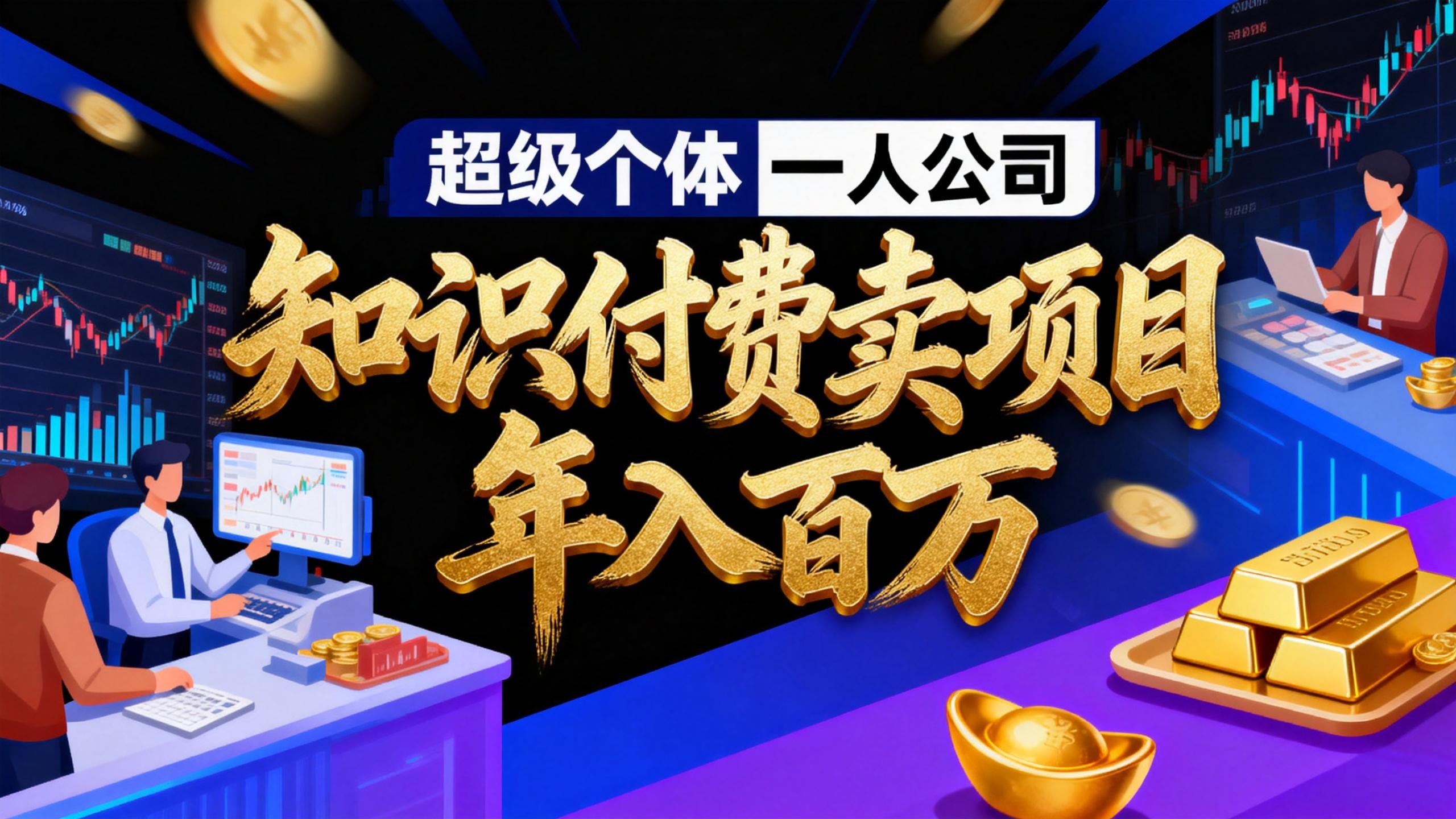 2026年“超级个体一人公司”私域卖项目年入百万，个人IP-精准引流-项目包装-转化成交-学链网创