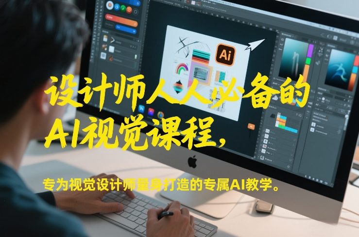 设计师人人必备的AI视觉课程，专为视觉设计师量身打造的专属AI教学-学链网创