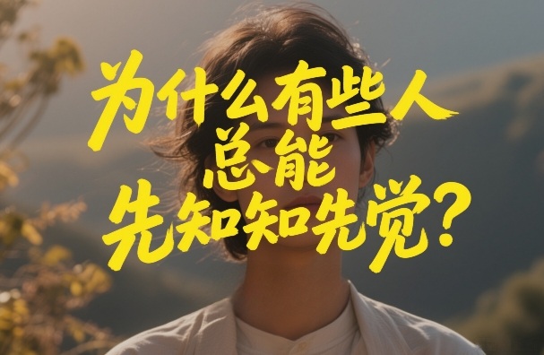 付费文章：为什么有些人总能先知先觉？-学链网创