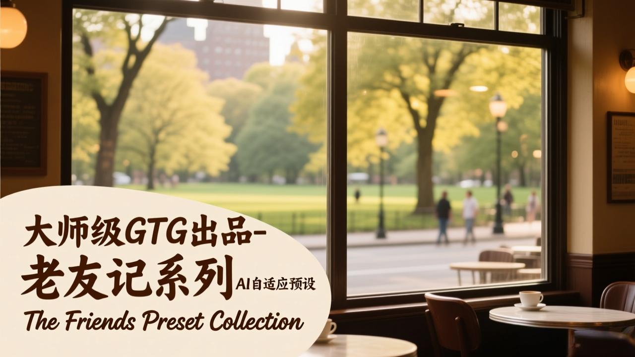 大师级GTG出品-老友记系列AI自适应预设The Friends Preset Collection-学链网创