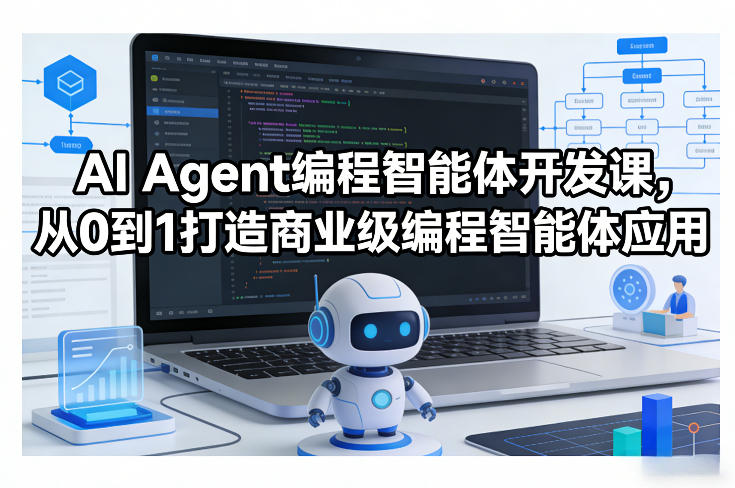 AI Agent编程智能体开发课，从0到1打造商业级编程智能体应用-学链网创
