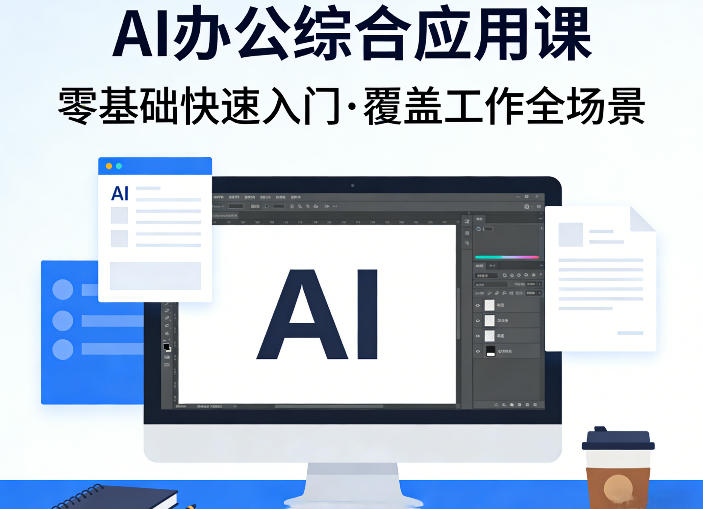 AI办公综合应用课，零基础快速入门，覆盖了工作中各种应用场景-学链网创