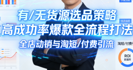 子鹏讲电商·淘宝私家班(更新)-学链网创