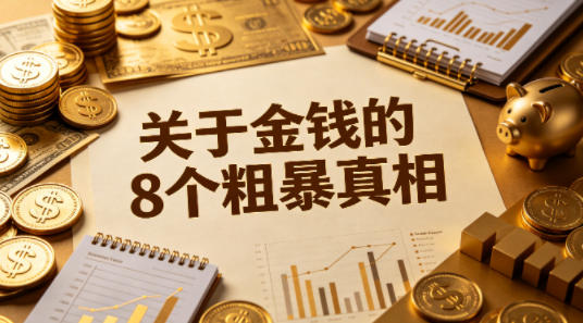 某公众号付费文章：关于金钱的8个粗暴真相-学链网创