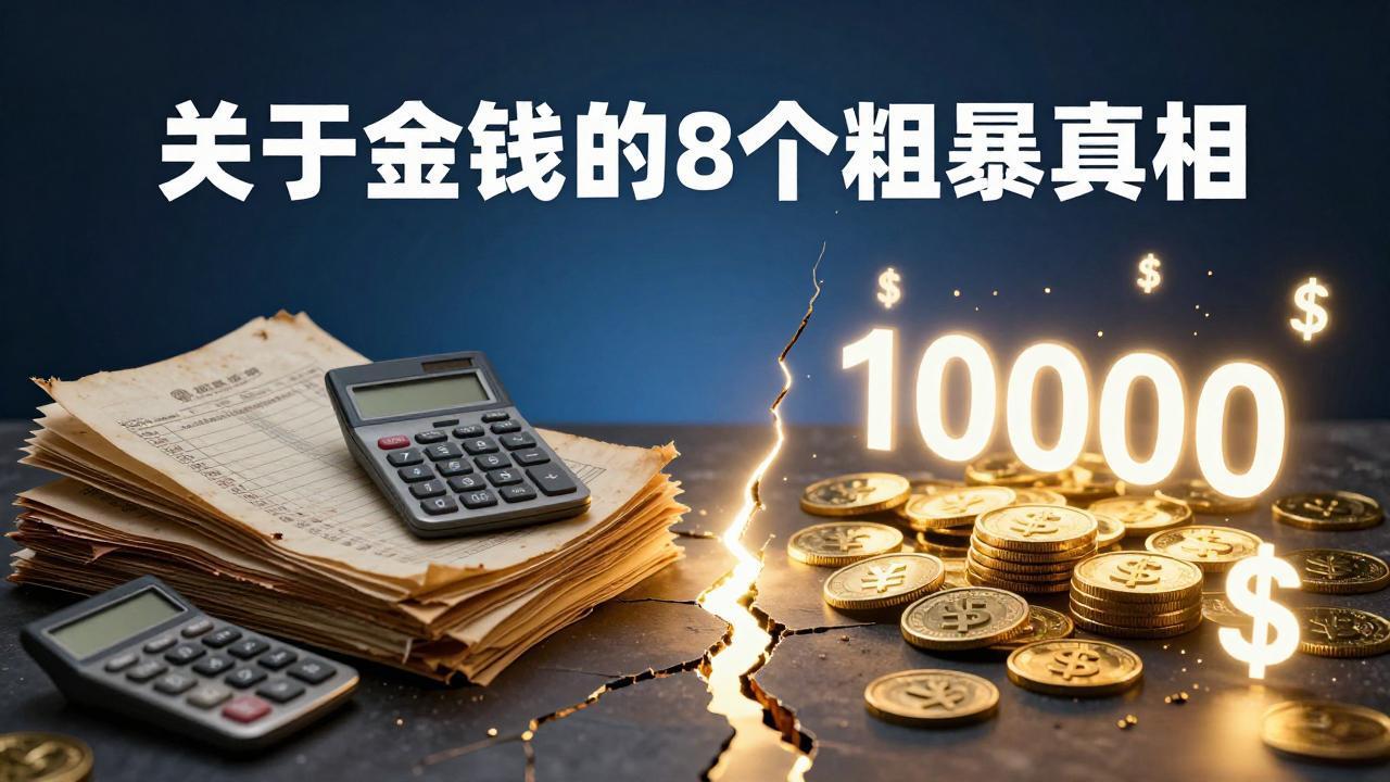 付费文章：关于金钱的 8 个粗暴真相，彻底重塑你的赚钱思维与财富认知-学链网创