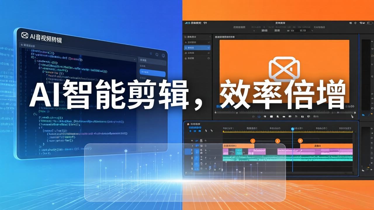 AI剪辑入门到精通实战：千问音视频转写+AI筛选文案+剪映精剪，一套SOP让你剪视频效率翻10倍-学链网创