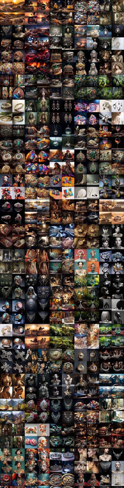 图片[7]-463个Midjourney珠宝摄影提示词：覆盖全品类珠宝，AI设计秒出专业效果-学链网创